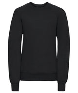 Kids raglan sleeve sweatshirt — Black