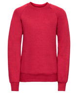 Kids raglan sleeve sweatshirt — Classic Red