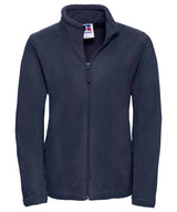 Women's full-zip outdoor fleece — French Navy