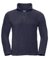 ¼-zip outdoor fleece — French Navy