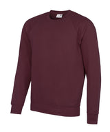 Senior Academy raglan sweatshirt — Academy Burgundy