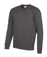 Senior Academy raglan sweatshirt — Academy Charcoal