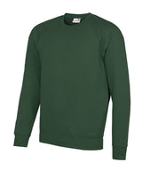 Senior Academy raglan sweatshirt — Academy Green