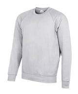 Senior Academy raglan sweatshirt — Academy Grey