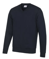 Senior Academy v-neck sweatshirt — Academy Navy