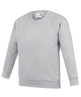 Kids Academy raglan sweatshirt — Academy Grey