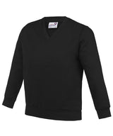 Kids Academy v-neck sweatshirt — Academy Black