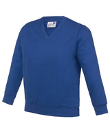 Kids Academy v-neck sweatshirt — Academy Deep Royal