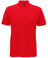 Men's super smooth knit polo — Cherry Red