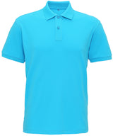 Men's super smooth knit polo — Turquoise
