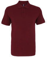 The Asquith & Fox polo — Burgundy