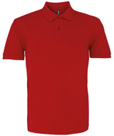 The Asquith & Fox polo — Cardinal Red