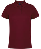 Women's Classic fit polo — Burgundy
