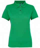 Women’s polycotton blend polo — Kelly