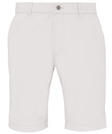 Men's chino shorts — White