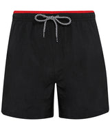 Swim shorts — Black/Red