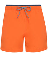 Swim shorts — Orange/Navy