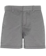 Women's chino shorts — Slate