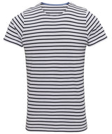 Men's Marinière coastal short sleeve tee — White/Navy