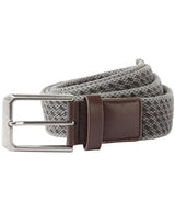 Men's vintage wash canvas belt — Slate