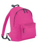 Junior fashion backpack — Fuchsia/Graphite Grey