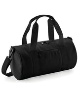 Mini barrel bag — Black/Black