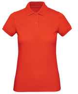 B&C Inspire Polo /women — Fire Red