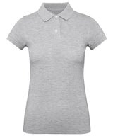 B&C Inspire Polo /women — Heather Grey