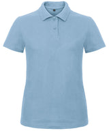 B&C ID.001 polo /women — Light Blue
