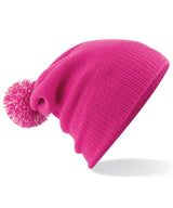 Junior snowstar® beanie — Fuchsia/Off White