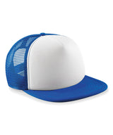 Junior vintage snapback trucker — Bright Royal/White
