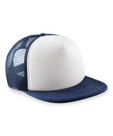 Junior vintage snapback trucker — French Navy/White