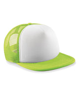 Junior vintage snapback trucker — Lime Green/White