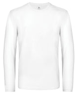 B&C #E190 long sleeve — White