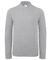 B&C ID.001 LSL — Heather Grey