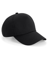 Authentic 5-panel cap — Black