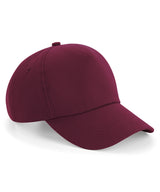Authentic 5-panel cap — Burgundy