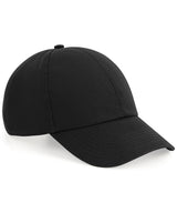 Organic cotton 6-panel cap — Black