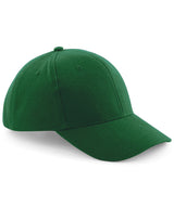 Pro-style heavy brushed cotton cap — Forest Green