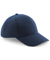 Pro-style heavy brushed cotton cap — French Navy