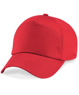 Junior original 5-panel cap — Bright Red