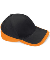 Teamwear competition cap — Black/Orange