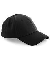 Air mesh 6-panel cap — Black
