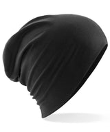 Hemsedal cotton slouch beanie — Black