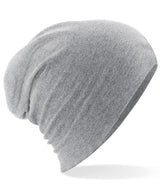Hemsedal cotton slouch beanie — Heather Grey