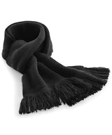Classic knitted scarf — Black