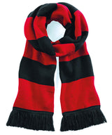 Stadium scarf — Black/Classic Red