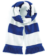 Stadium scarf — Bright Royal/White