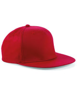 5-panel snapback rapper cap — Classic Red