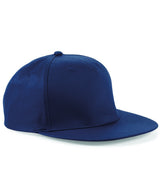 5-panel snapback rapper cap — French Navy